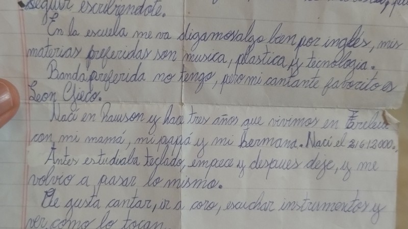 Buscan en Chubut a quien escribió una carta hace más de 20 años: la historia que se viralizó