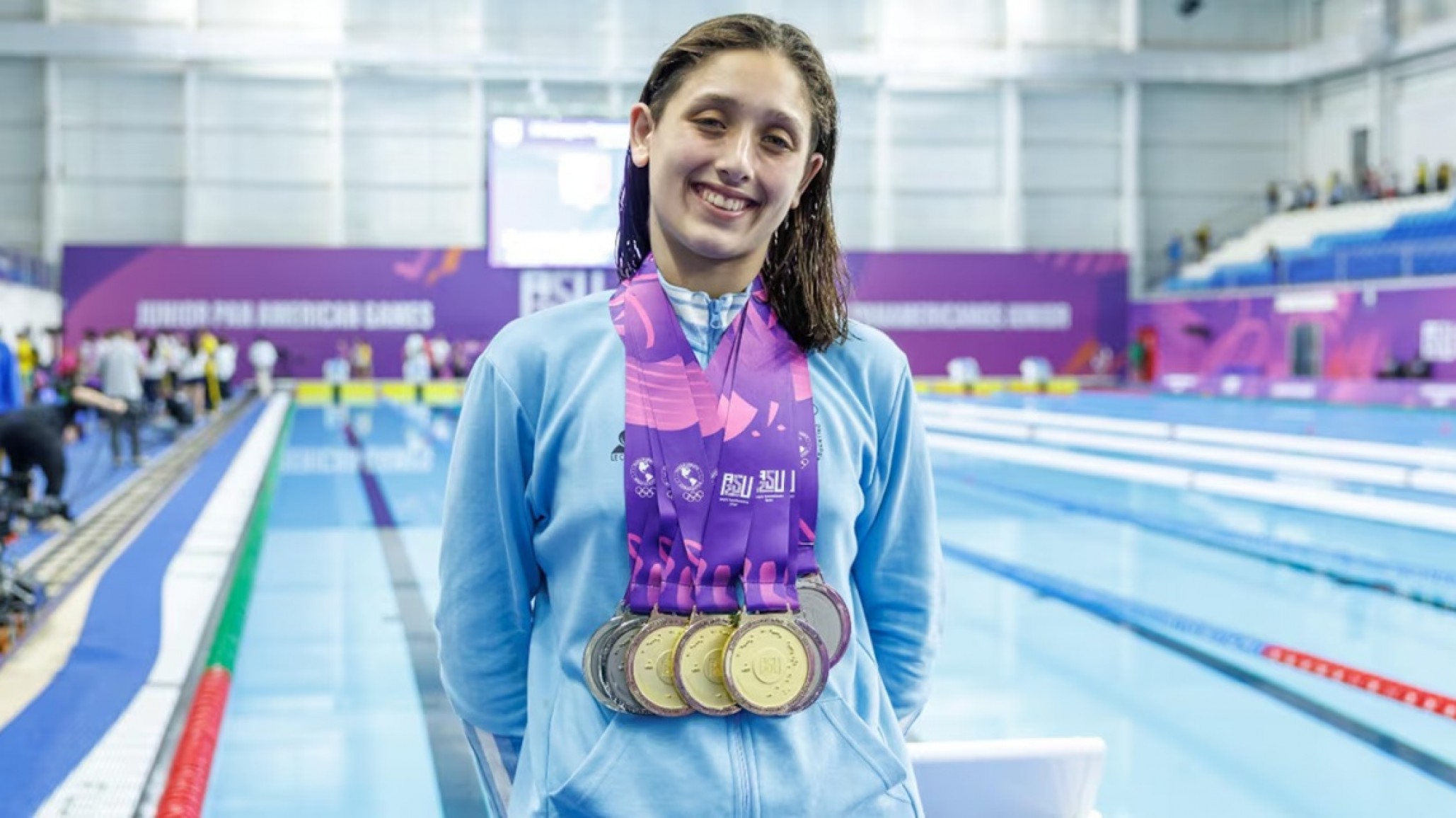 Agostina Hein brilla con 10 medallas y hace historia en los Juegos Odesur de la Juventud 2026