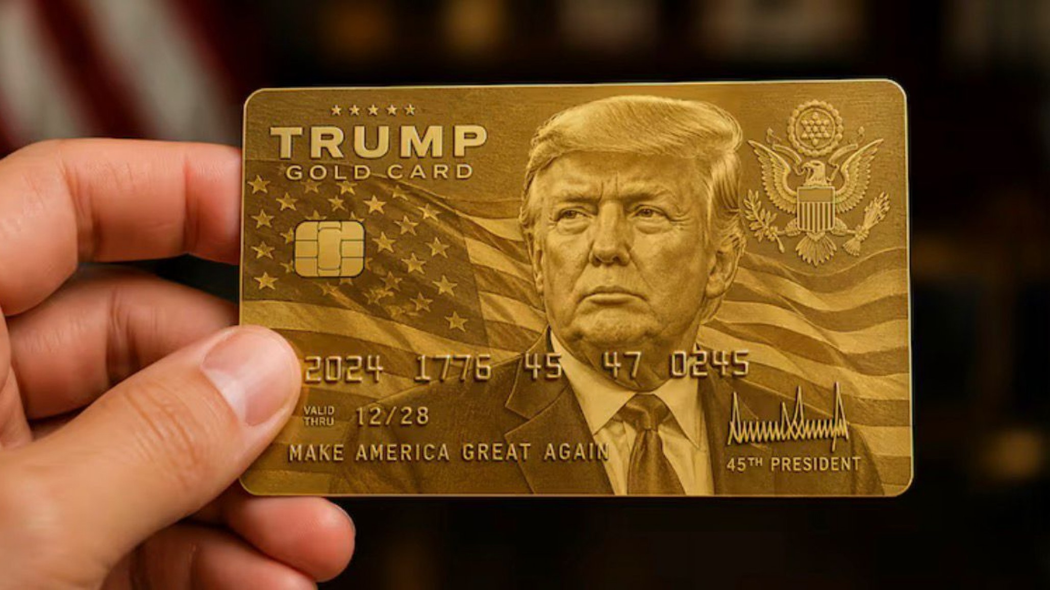 Estados Unidos lanzó una "tarjeta dorada" que permite residir por hasta 5 millones de dólares