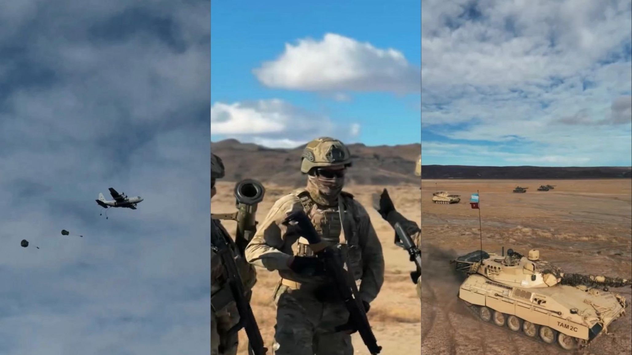 El Ejército Argentino completó el Ejercicio Kekén en el sur del país