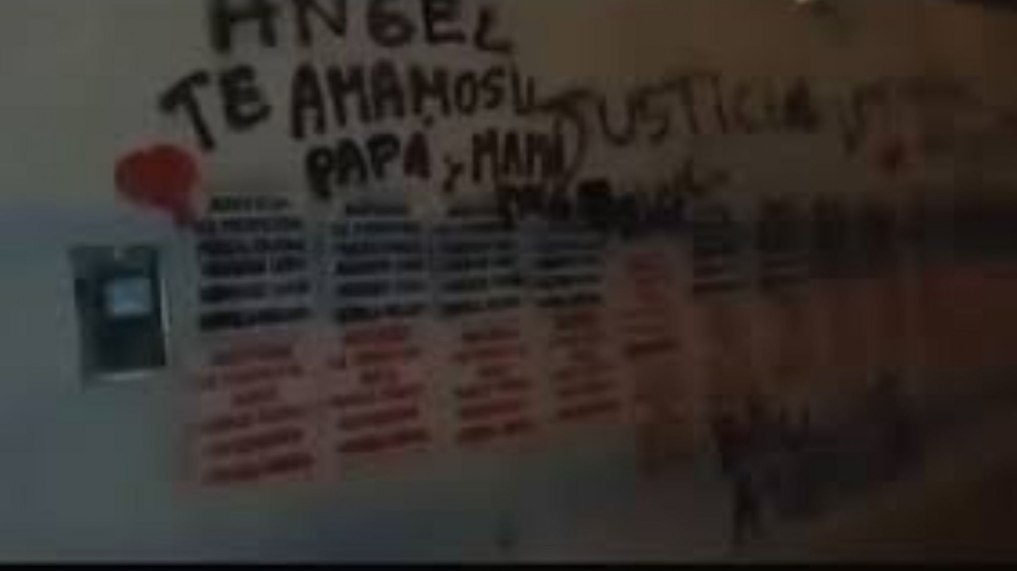 Comodoro Rivadavia: pintadas en el Servicio de Protección de Derechos reavivan el reclamo por la muerte de Ángel López