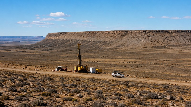 Comenzó una nueva exploración de uranio en la meseta de Chubut impulsada por una minera canadiense