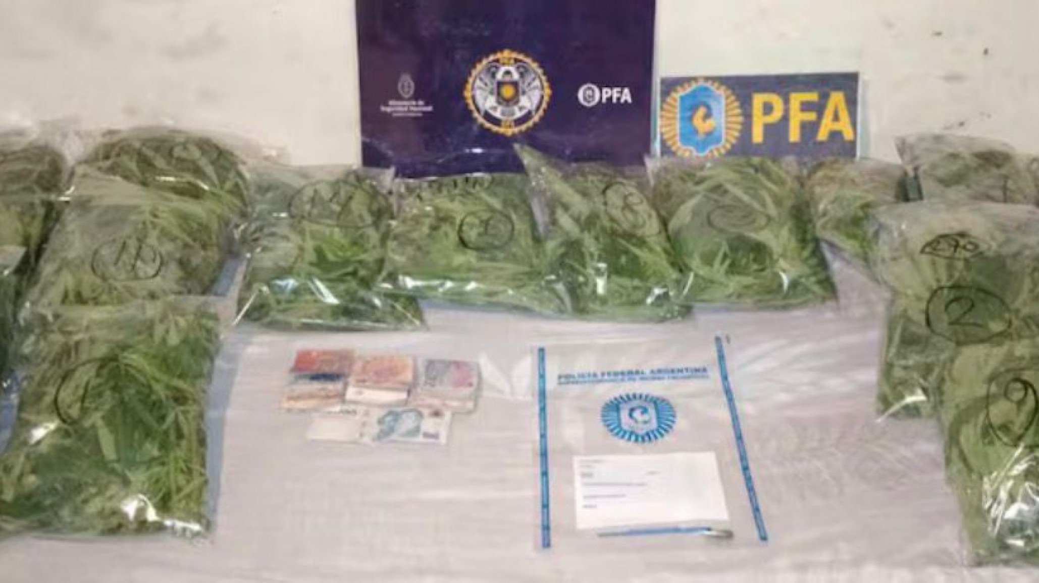Secuestraron 77 kilos de cocaína en una serie de allanamientos en Buenos Aires