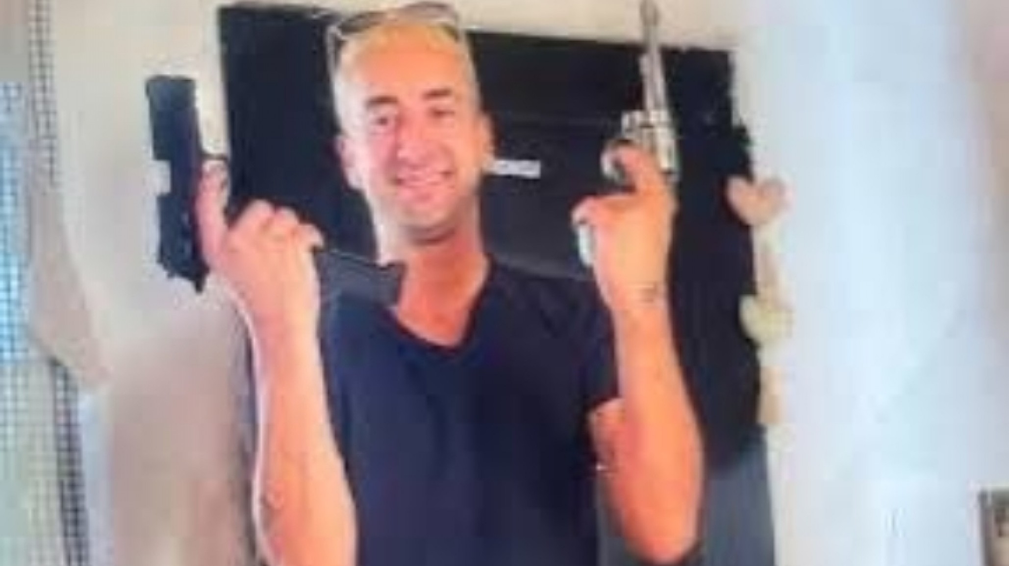 Detuvieron a Luis Uribe tras ser dado de alta: encontraron en el auto una pistola cargada