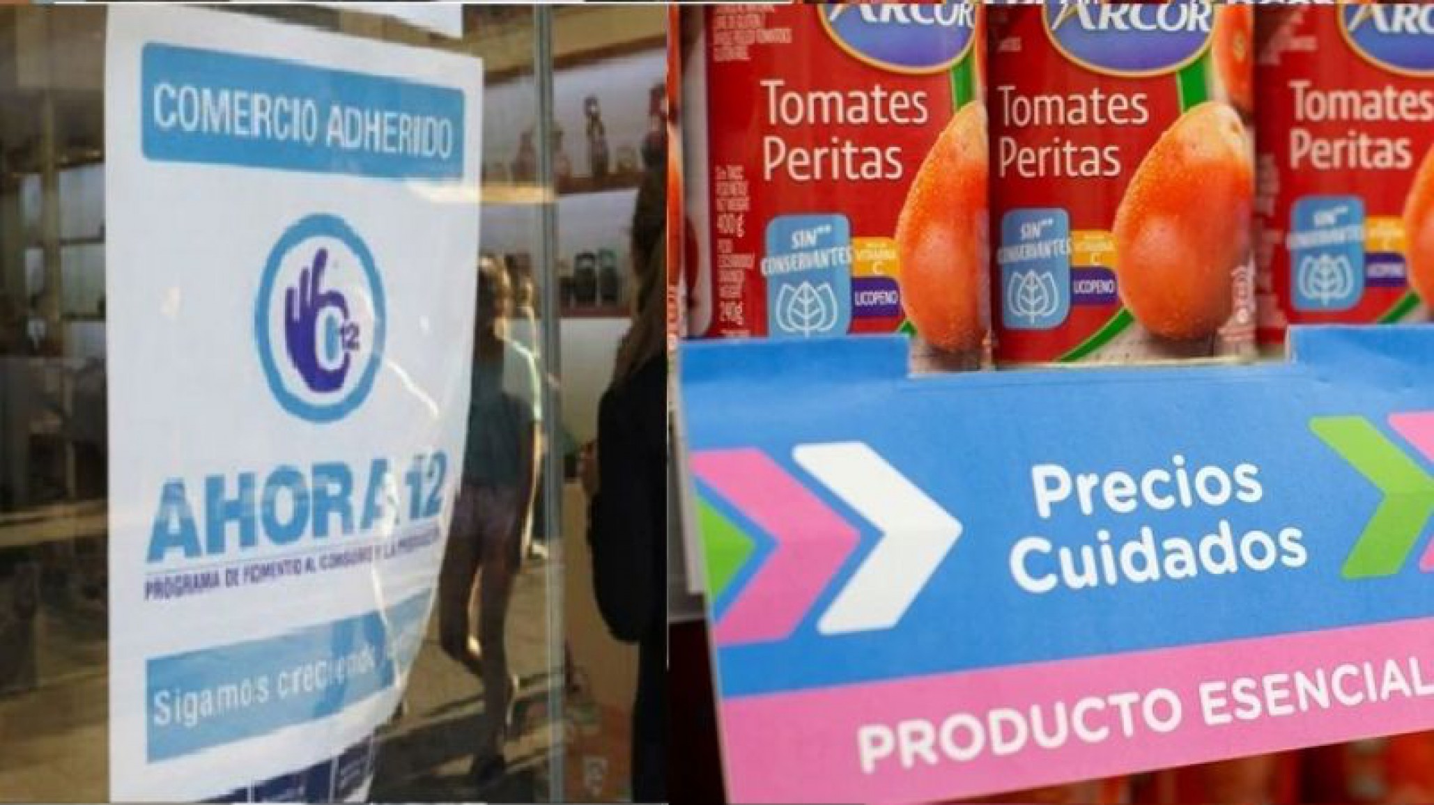 Actualizan la lista de precios cuidados y el futuro de Ahora 12