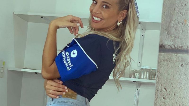 Sol Pérez se sumó al boom de Gimnasia y Esgrima con un microshort