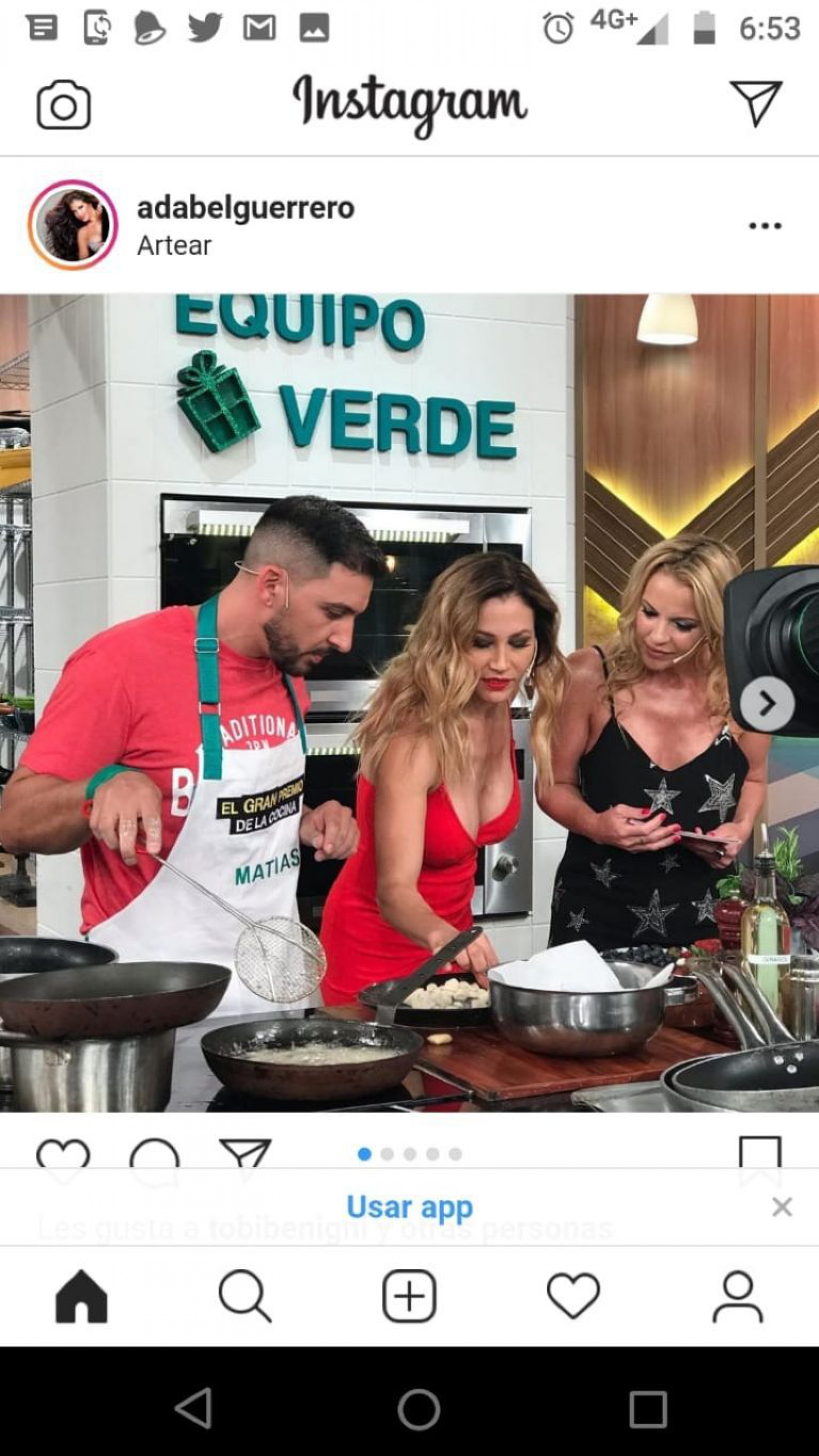 ¡Se decidió! Adabel Guerrero deja el baile por la cocina
