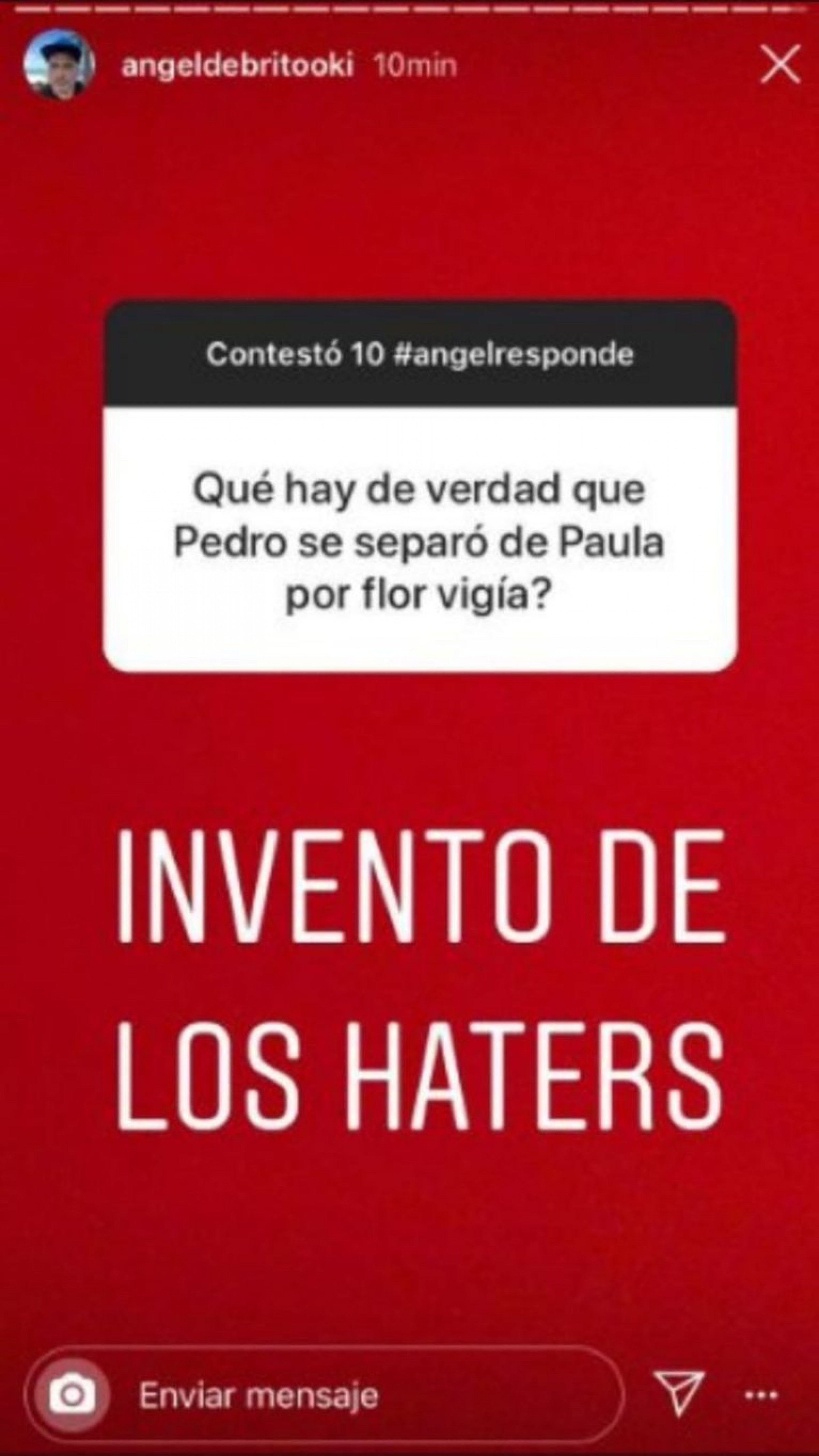 Las seguidoras de Pedro Alfonso y Paula Chávez furiosas con Ángel De Brito