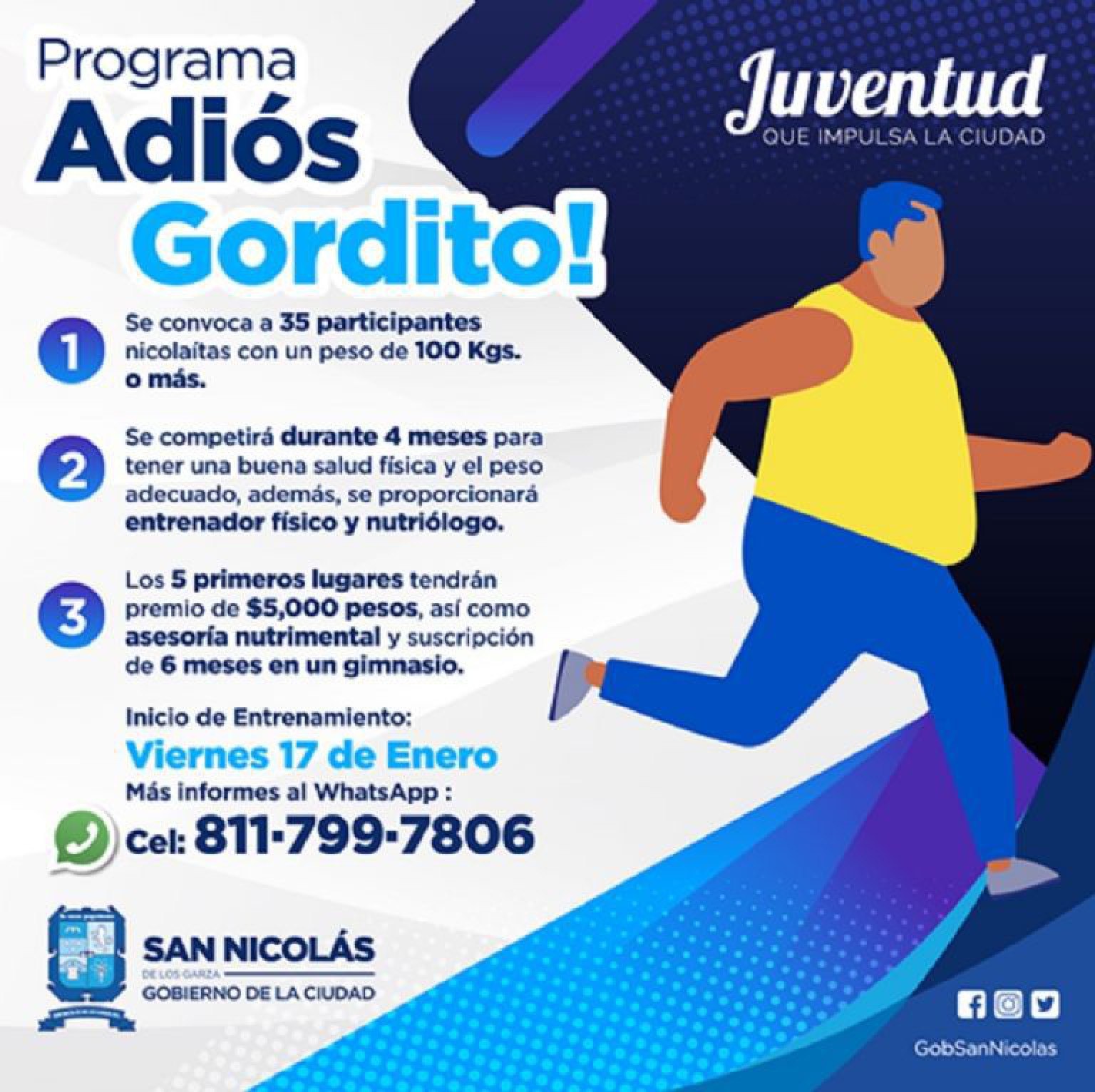 México: un Municipio pagará $5.000 a quienes bajen de peso