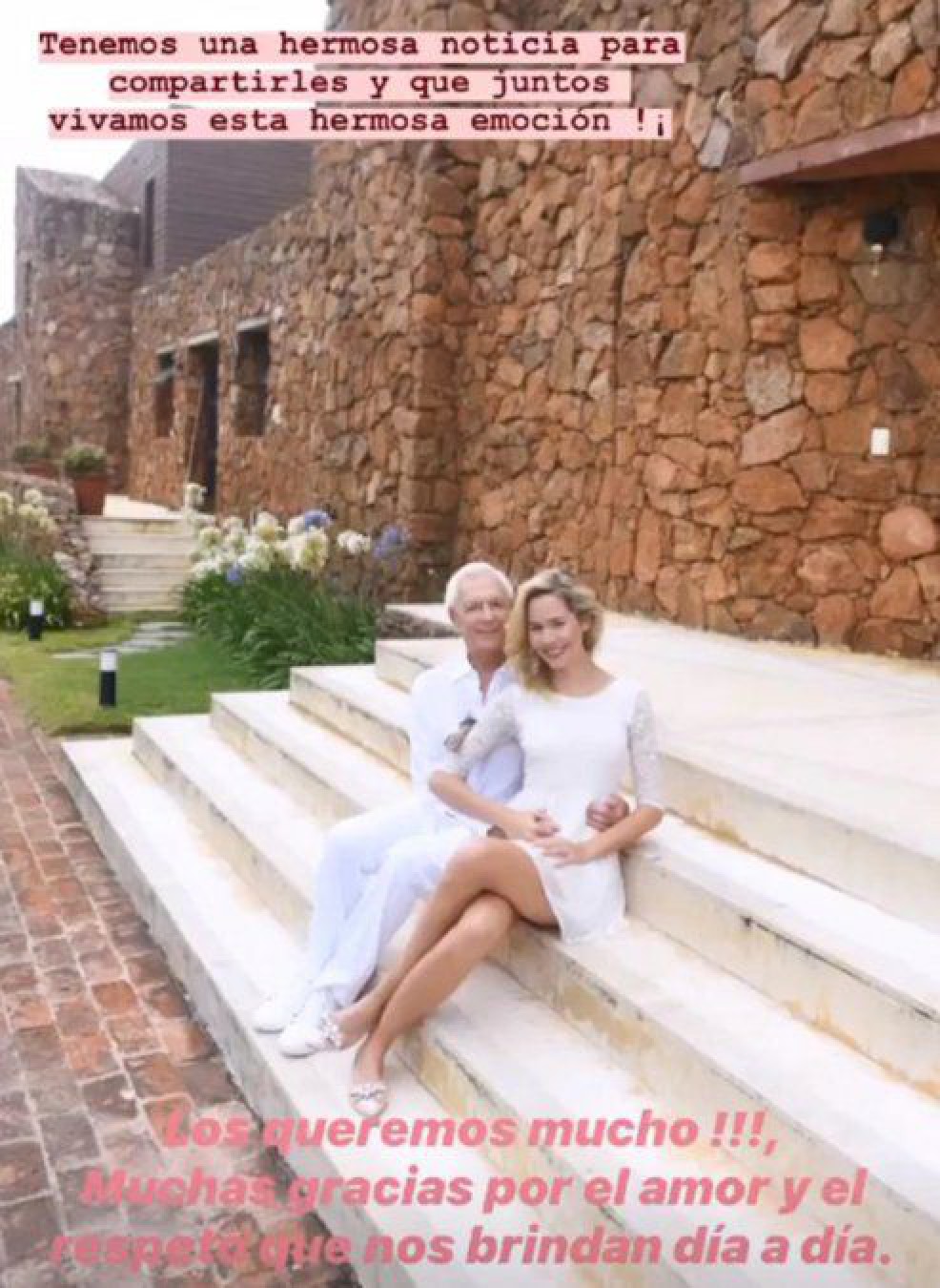 ¡Bomba! Eduardo Constantini y Elina Fernández estarían esperando un bebé