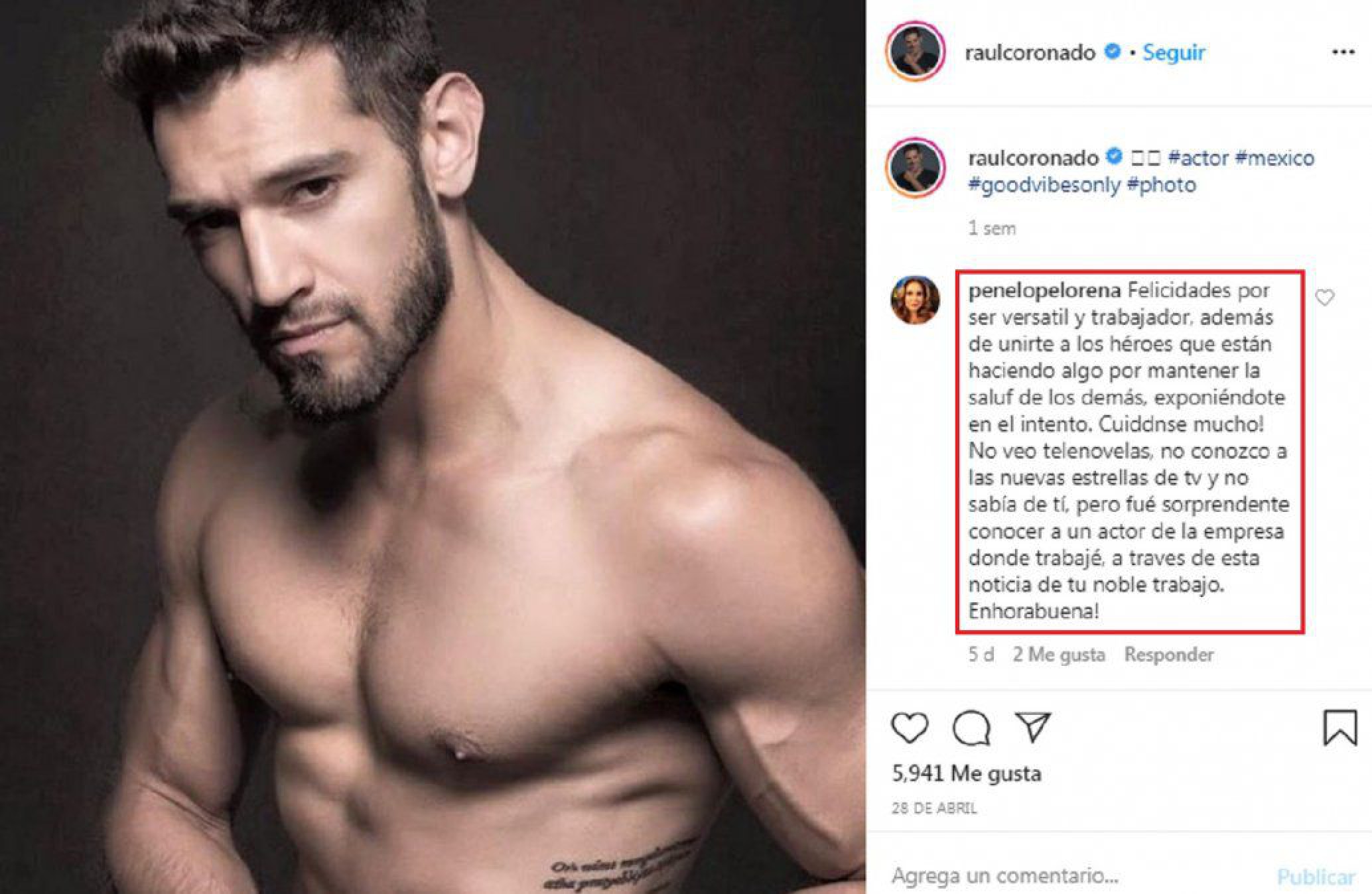 Debido a la crisis económica un galán de telenovelas mexicanas fumiga a domicilio