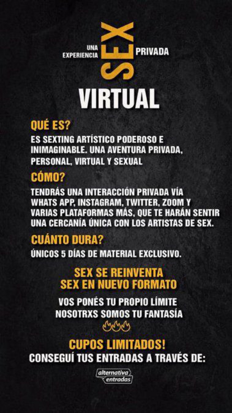 José María Muscari renovó su obra y ofrece “Sexting artístico” por las redes