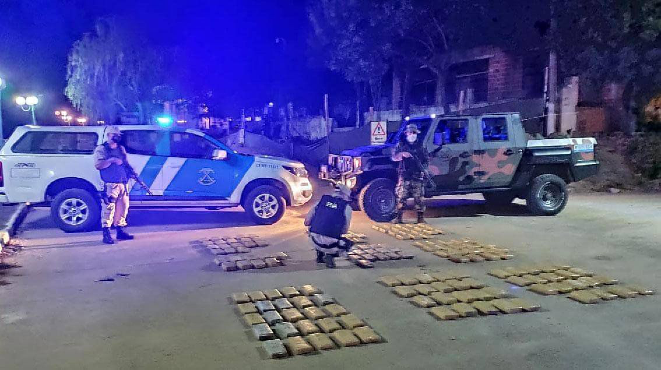 Capturan una tonelada de marihuana: vale 79 millones