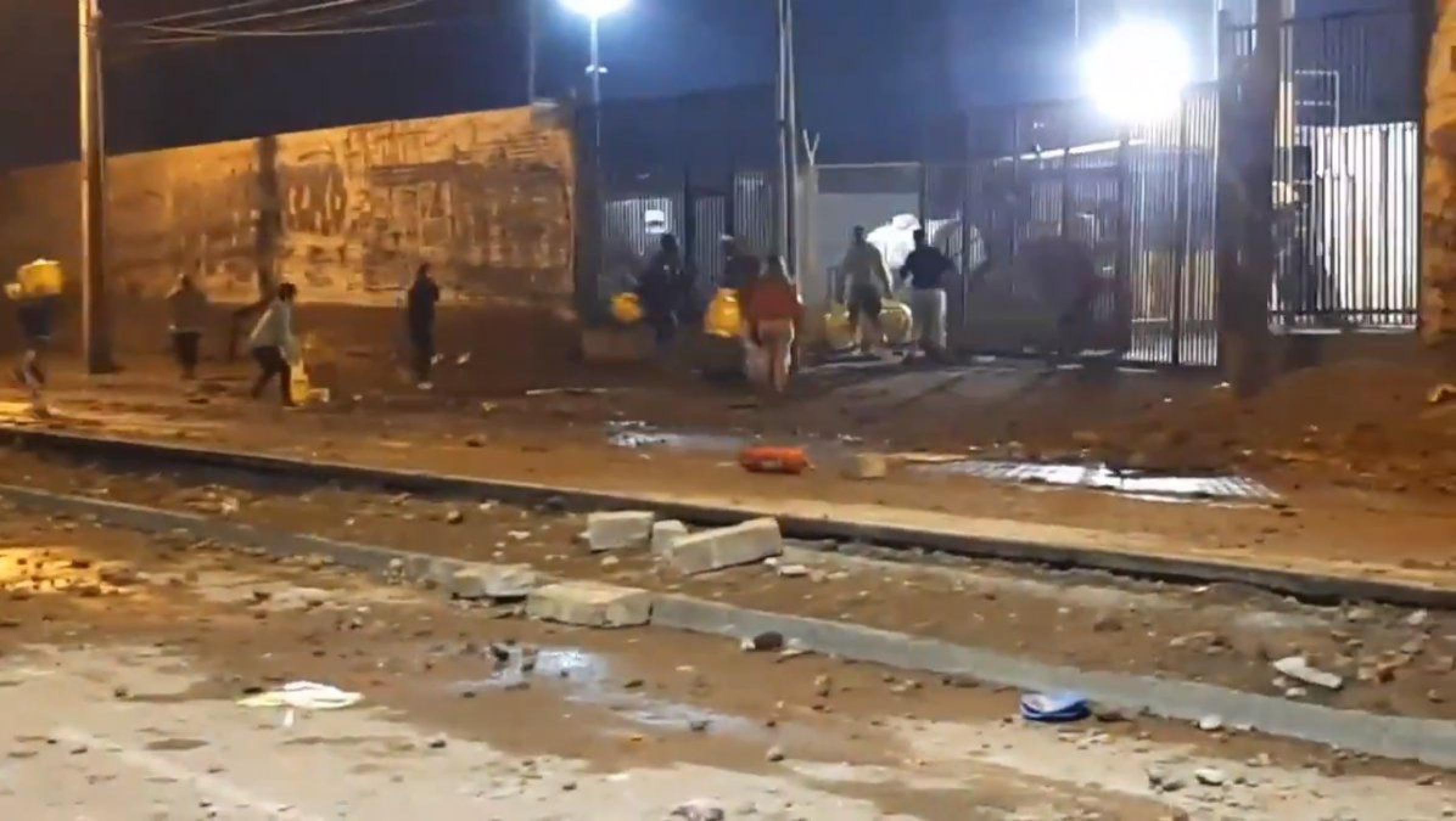 Protestas en medio de la cuarentena en Chile