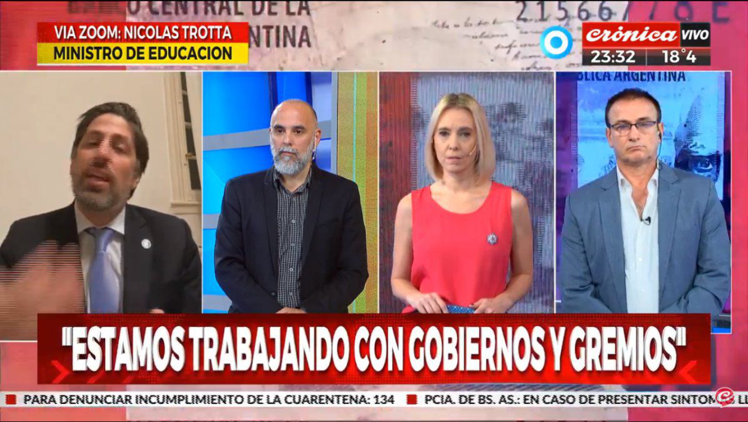 Nicolás Trotta: “Vamos a volver de manera escalonada”