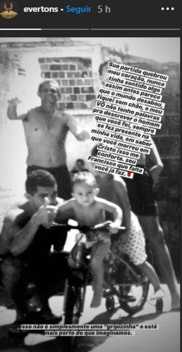 Everton a Bolsonaro sobre coronavirus: “No es una gripecita”