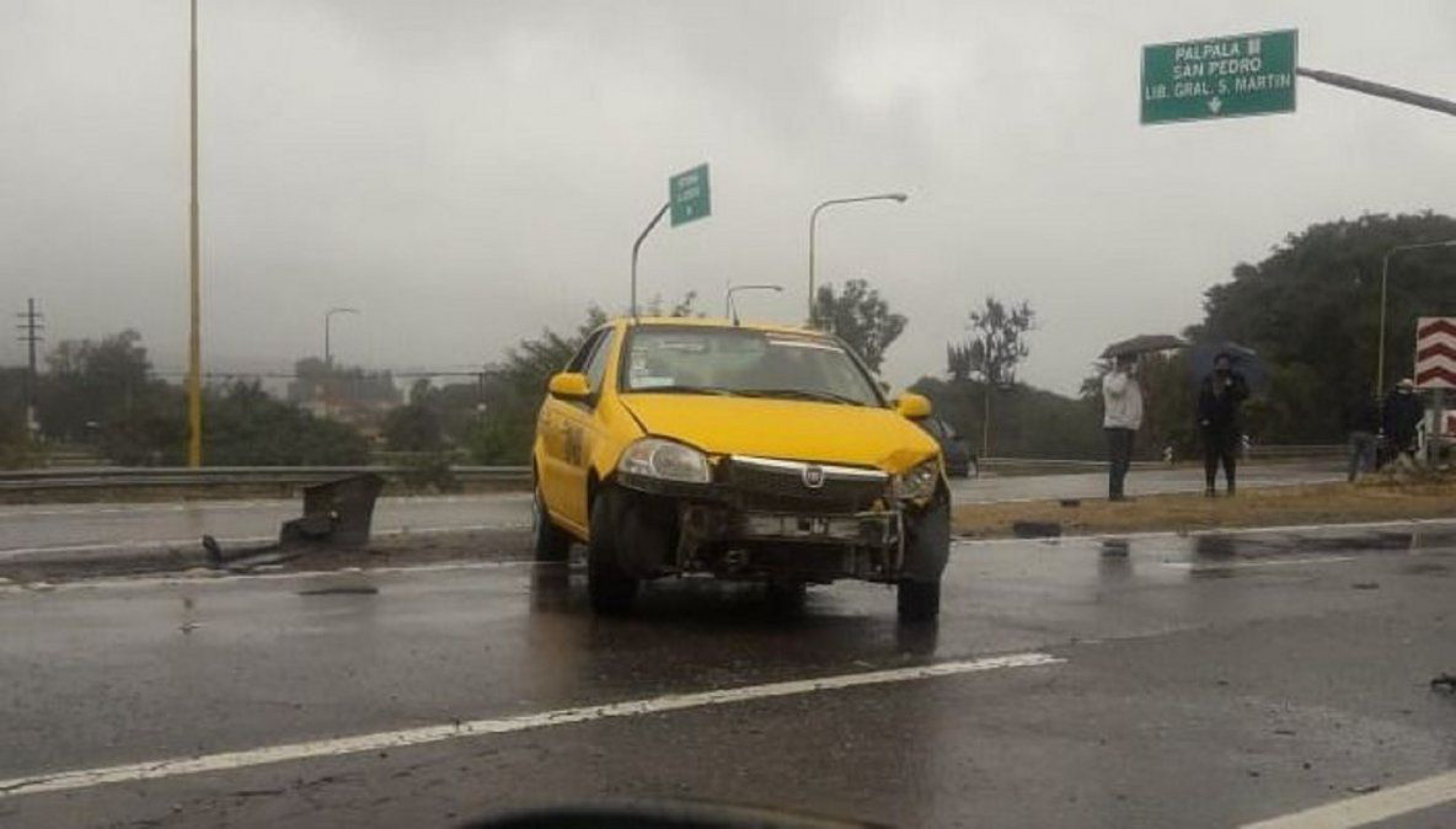 Brutal choque en cadena deja varios heridos
