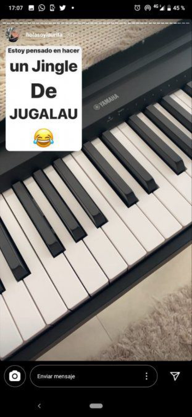 Laurita Fernández ¿cantante? estrenó un programa y anuncia un jingle