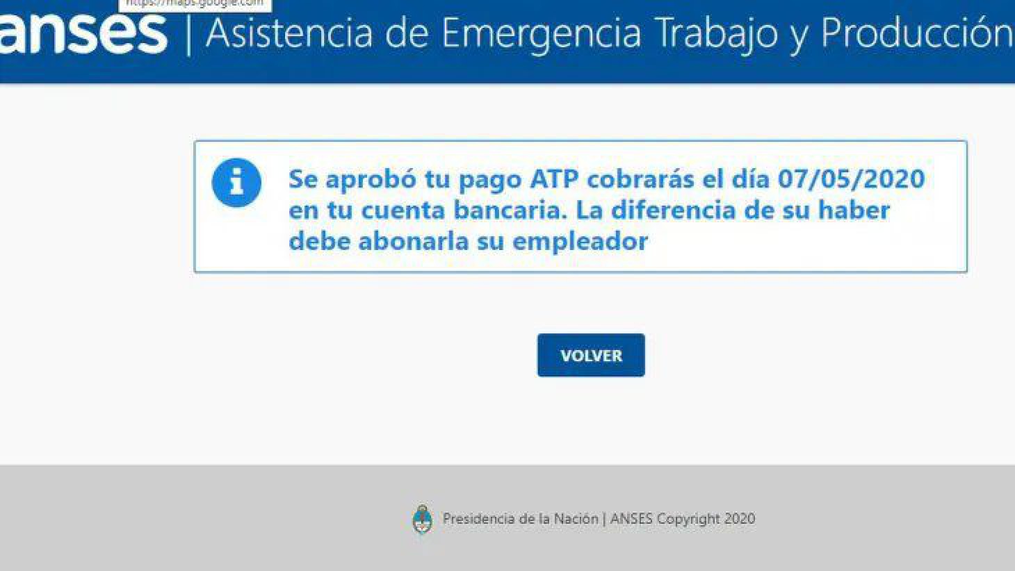 ATP: ANSES permitirá averiguar la fecha de depósito