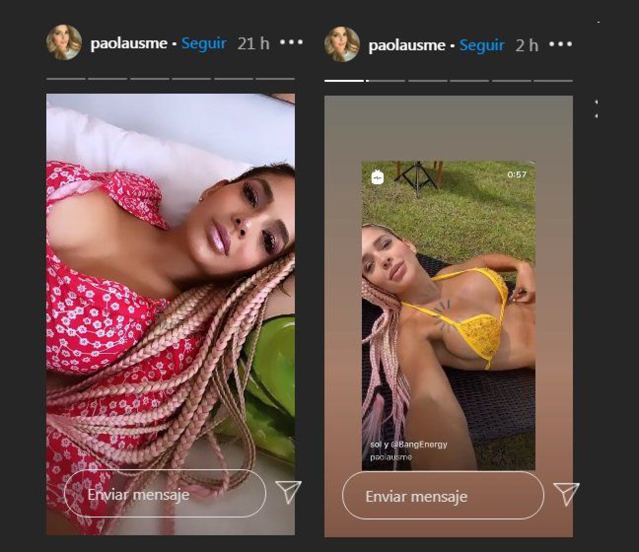 Paola Usme, la “Barbie” colombiana sorprende con un profundo escote