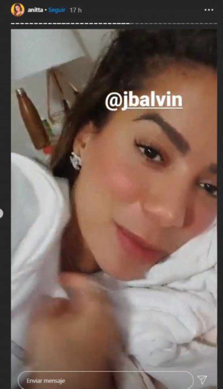 ¿Le gusto? El mensaje de Anitta a J Balvin por su nuevo tema “Azul”