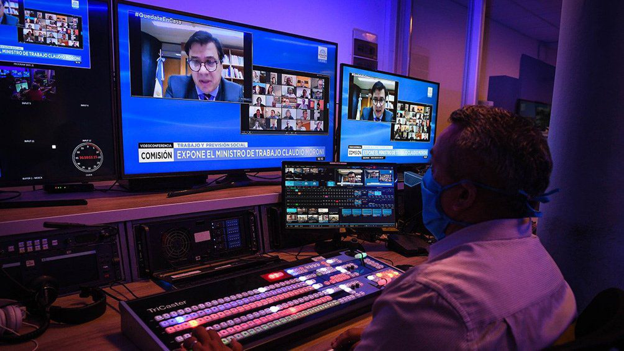 Claudio Moroni habló sobre la regulación del teletrabajo