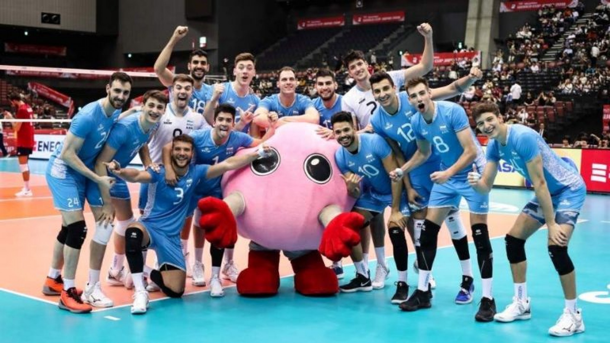 Triunfo y quinto puesto para Argentina en la Copa del Mundo de Japón de vóley