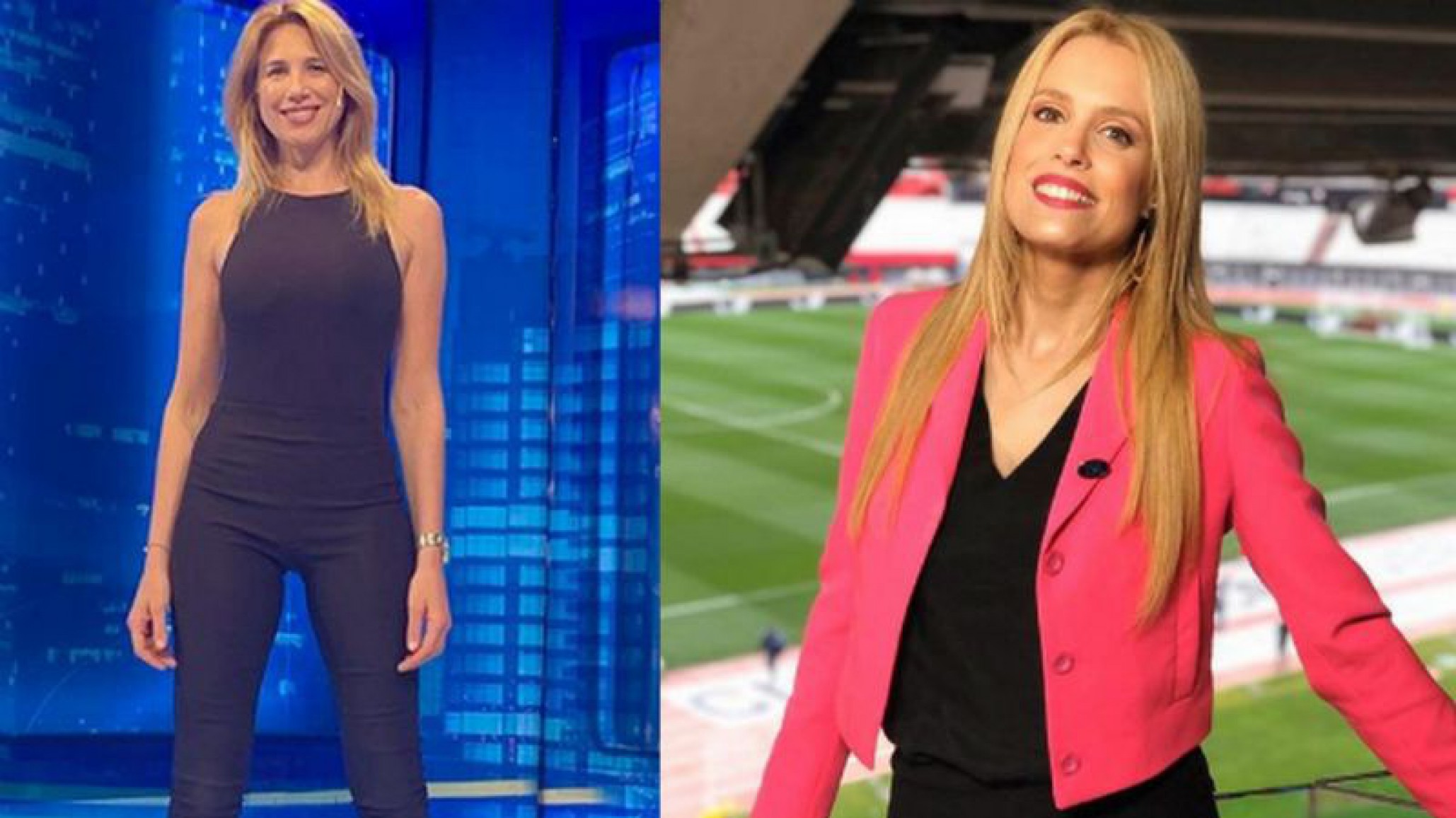 Alina Moine no festejó el triunfo de River pero su rival, Agostina Scalise posó en el Monumental