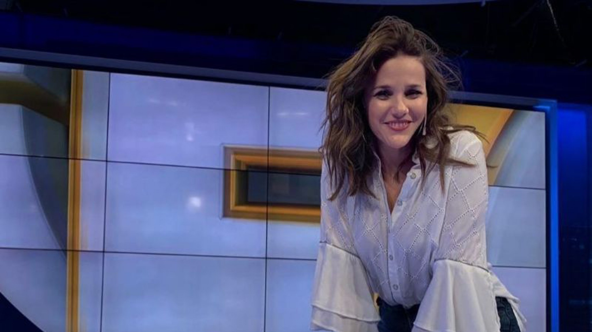 La mujer del periodismo deportivo se lució, Luciana Rubinska: ”Me solté el cabello y me vestí de reina”