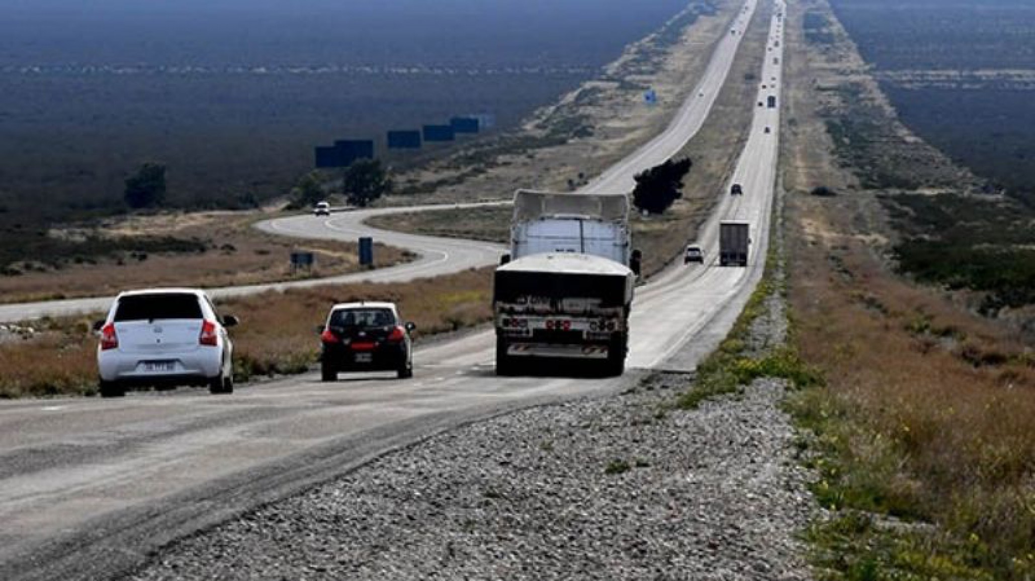 Violento accidente en la Ruta 3