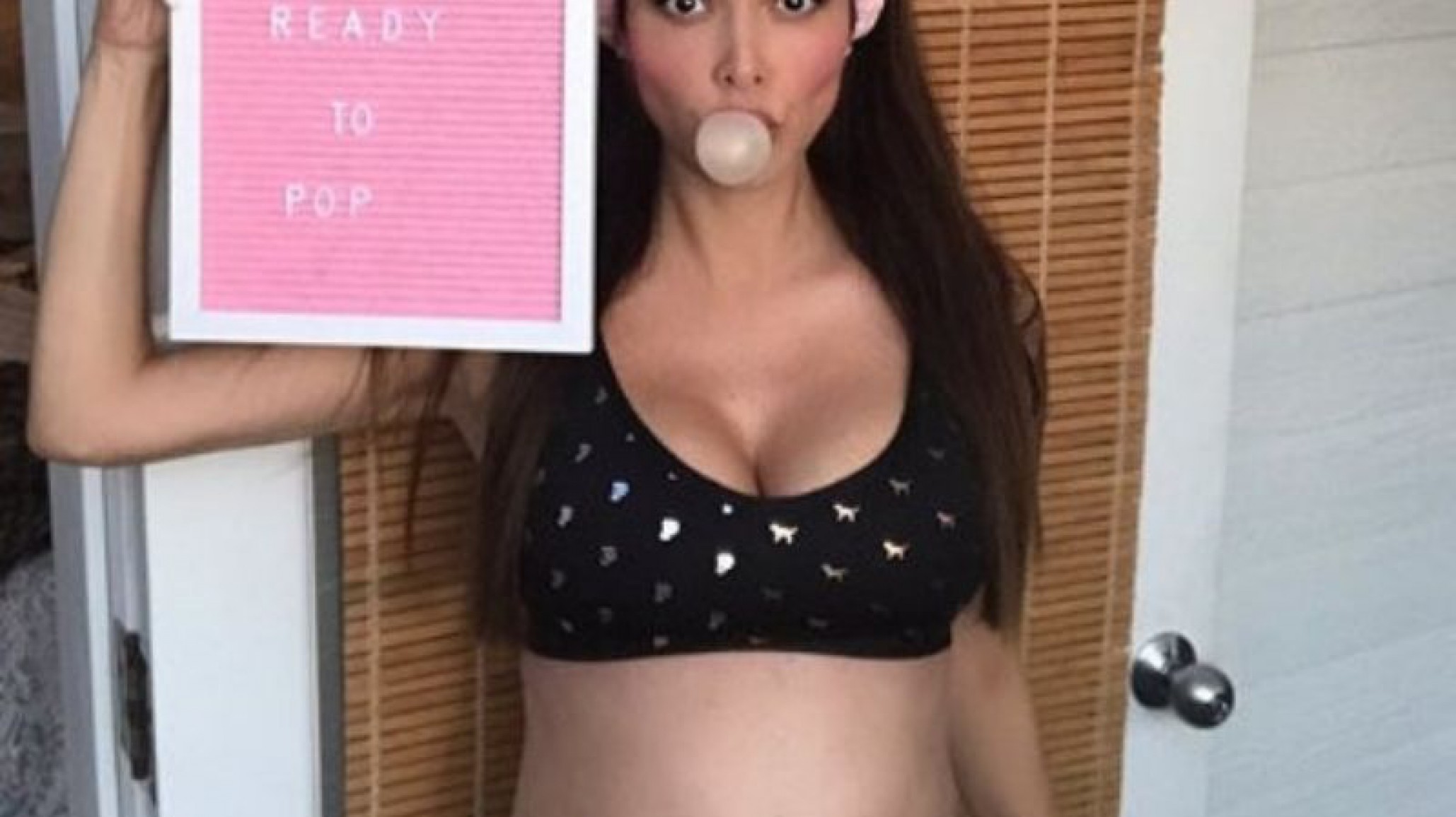 ¡Bienvenida! Marlene Favela presenta a su bebé recién nacida