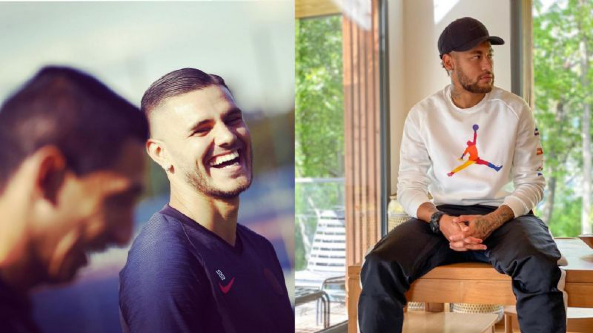 Neymar se volvió viral en las redes: Lo compararon con Mauro Icardi