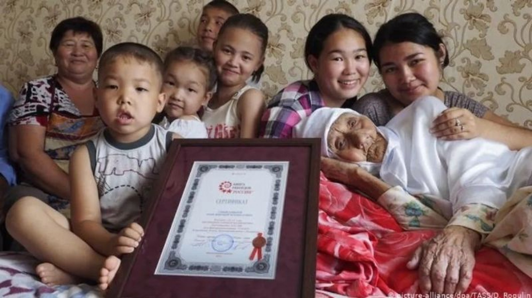 Mujer rusa muere a los 123 años