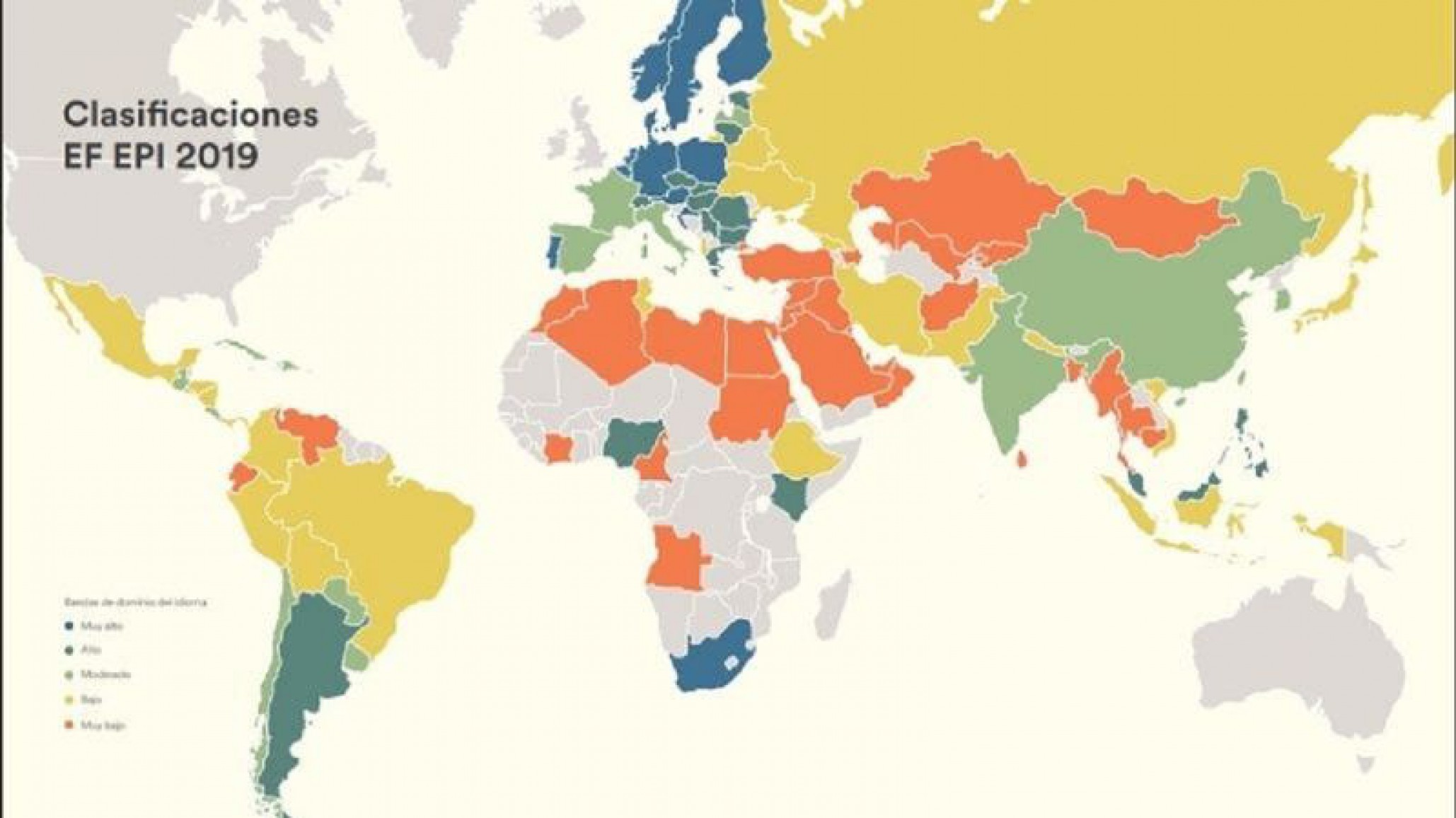 Argentina encabeza el ranking de manejo del inglés en Latinoamérica