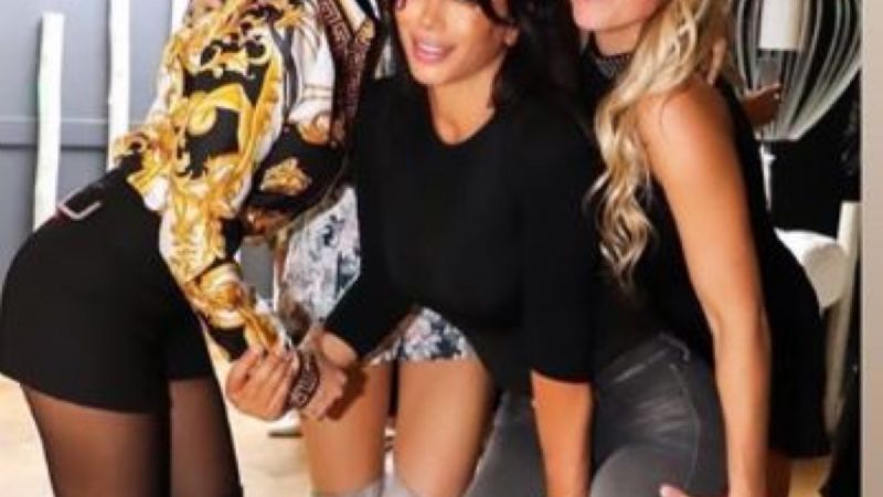 ¡Qué noche, Teté! Antonela Roccuzzo se fue de fiesta con sus amigas