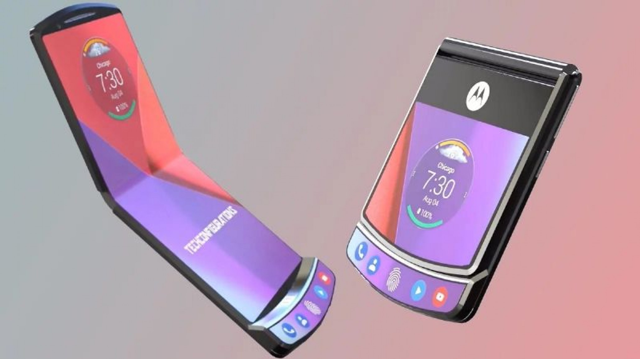 Motorola estrena su primer celular plegable