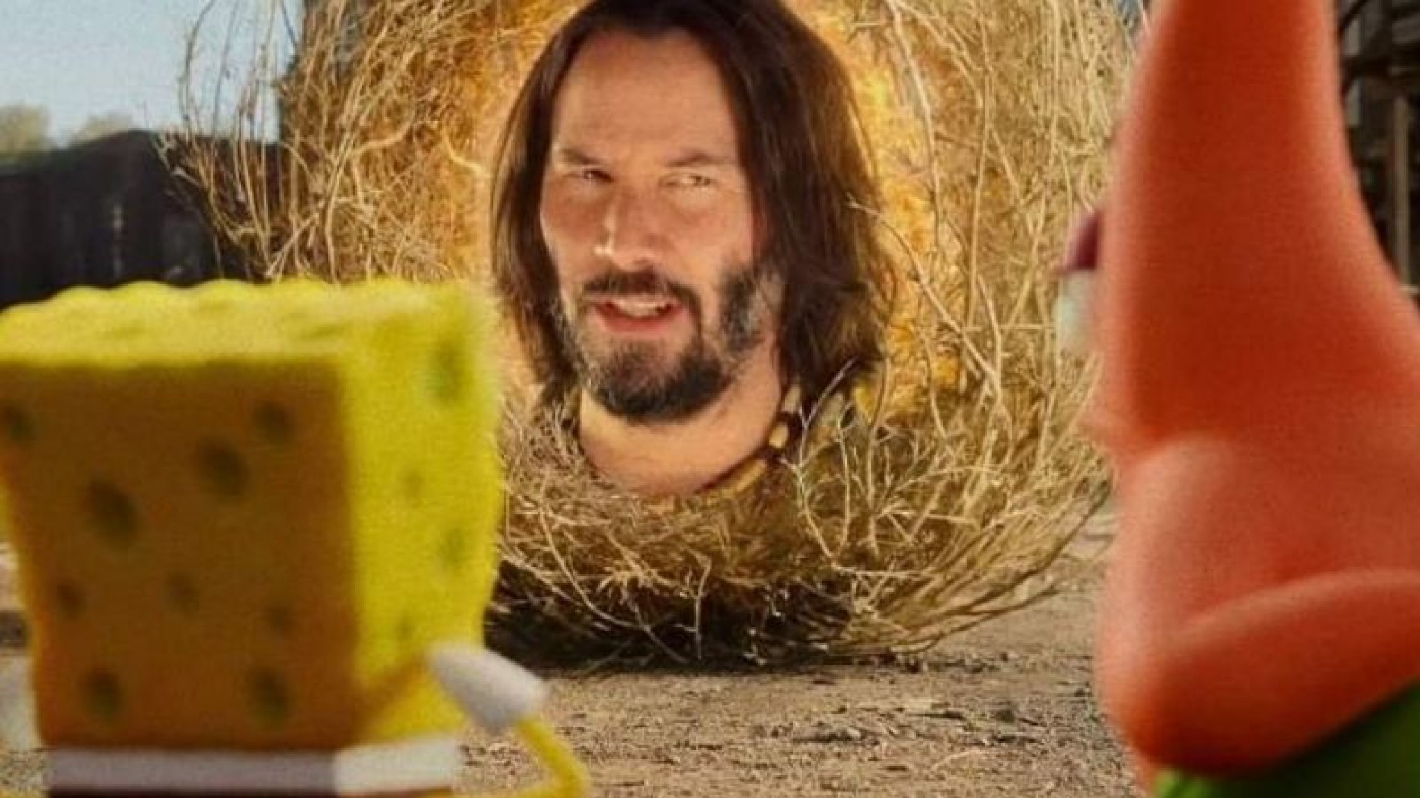 Keanu Reeves aparecerá en la nueva película de Bob Esponja ¿Están listos?