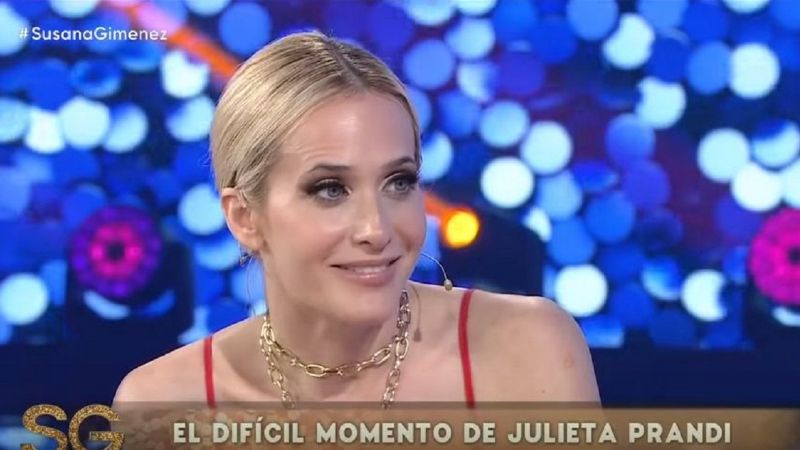 Julieta Prandi cuenta su verdad en el programa de Susana Giménez