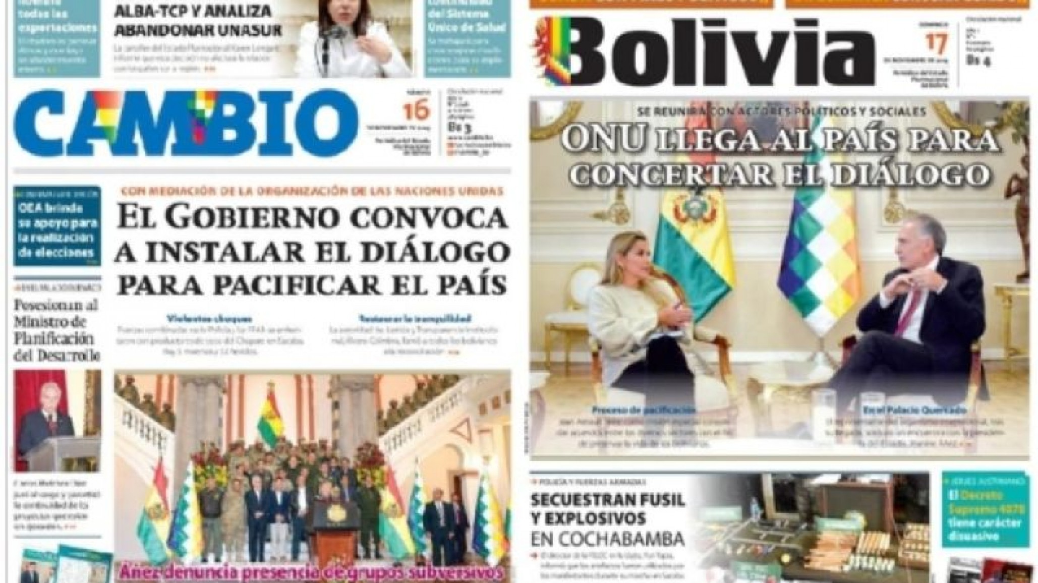 Bolivia: el gobierno le cambió el nombre a un diario