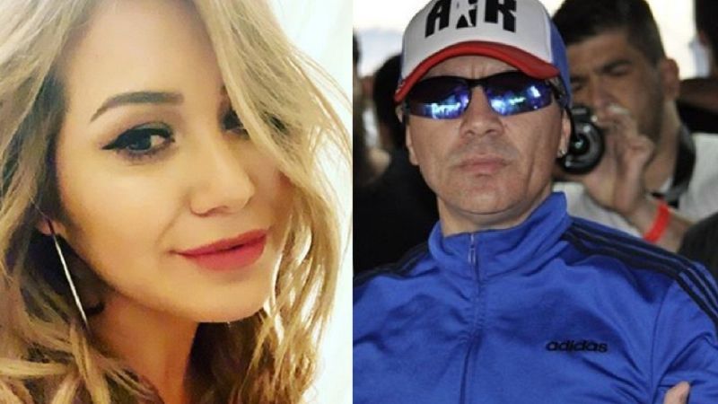 Karina “La princesita” posó junto a Pablo Lescano y mostró su admiración por el cantante