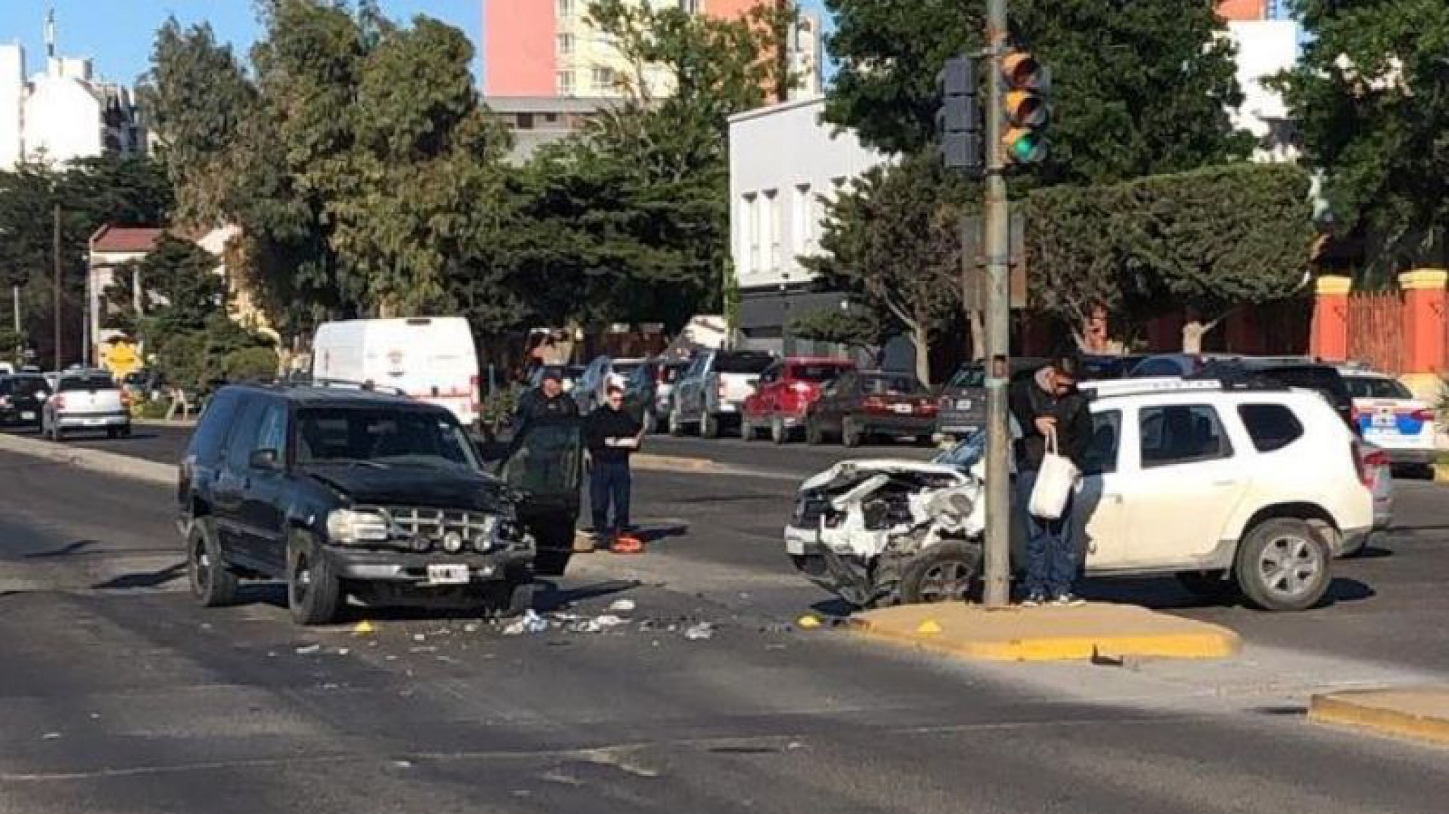 Tuvo un ataque de epilepsia y provocó un accidente