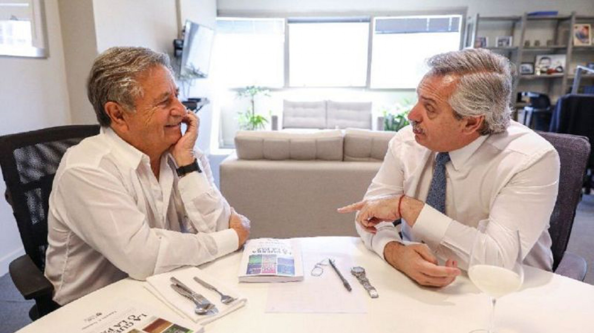 Duhalde se reunió con Alberto Fernández y hablaron sobre el FMI “Cuando no se puede, no se paga