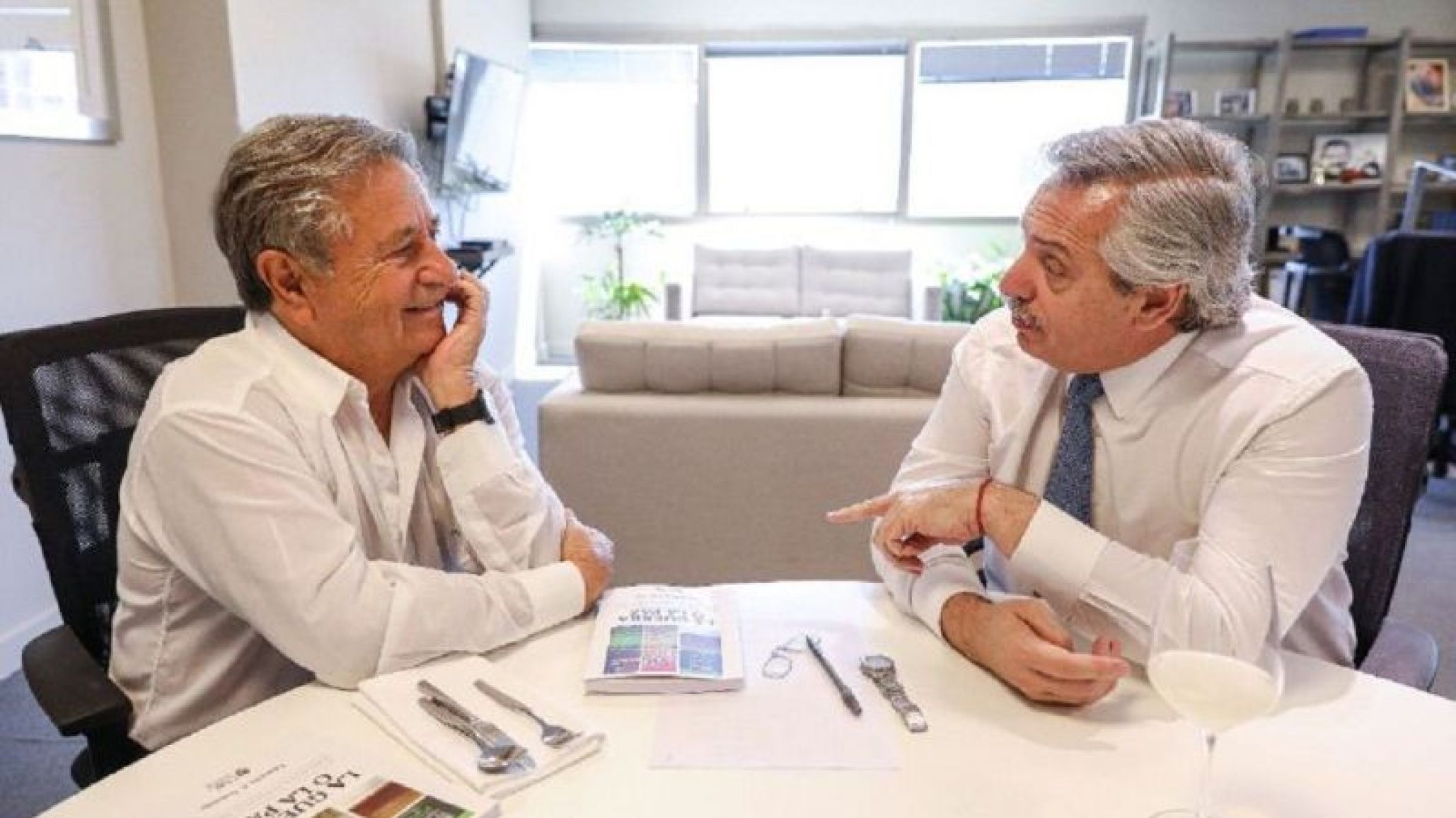 Duhalde se reunió con Alberto Fernández y hablaron sobre el FMI “Cuando no se puede, no se paga