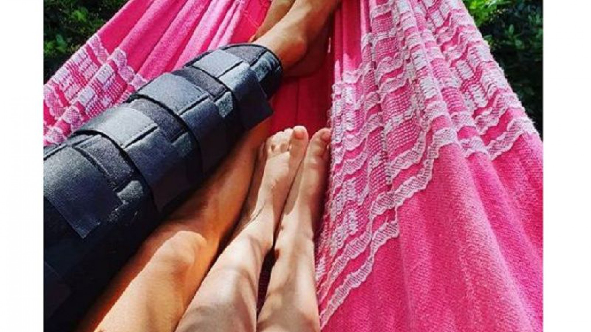 Nicole Neumann positiva: luego de la lesión disfruta de tiempo en familia e intenta aprender la lección