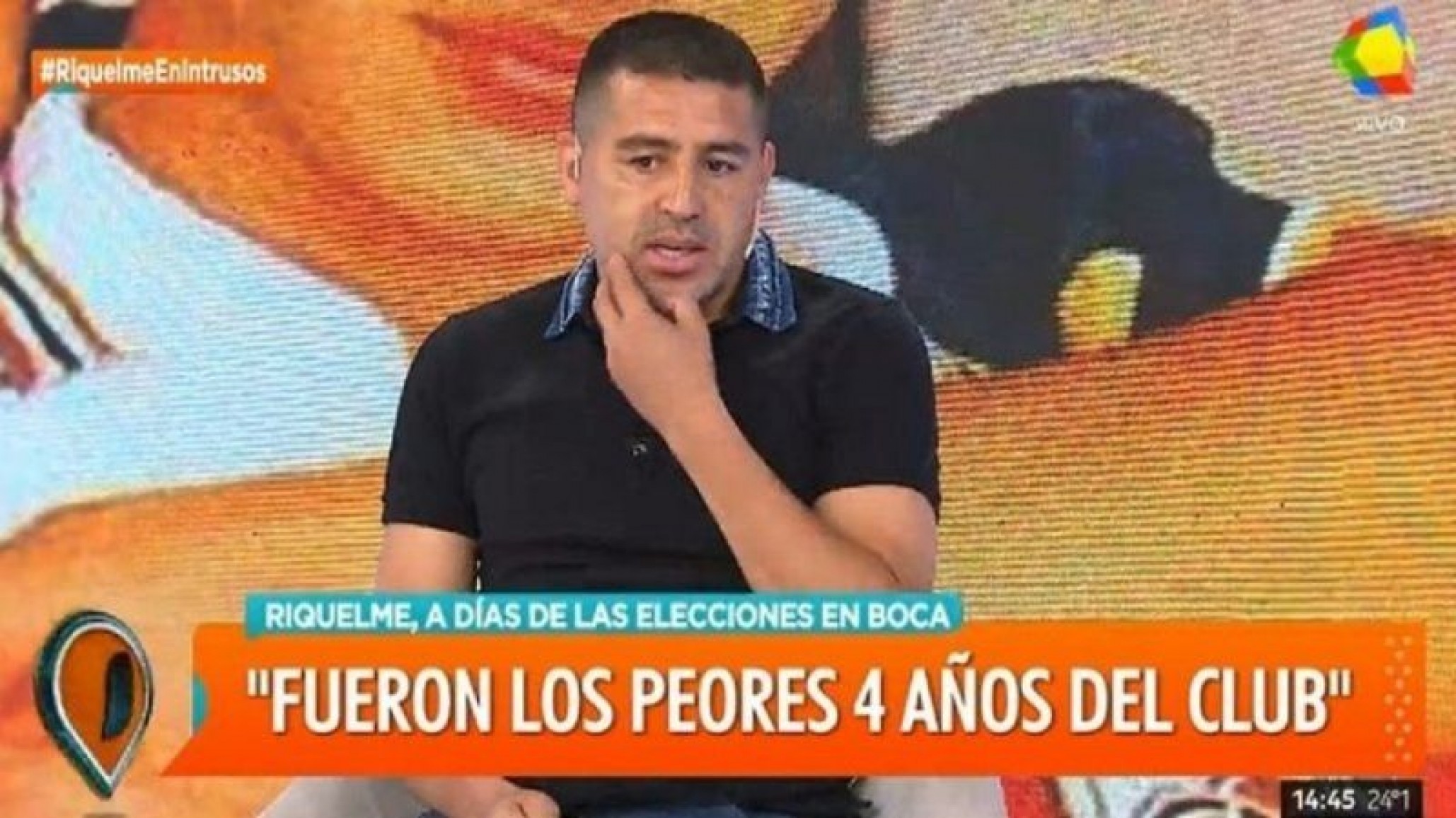 Juan Román Riquelme criticó duramente a Daniel Angelici
