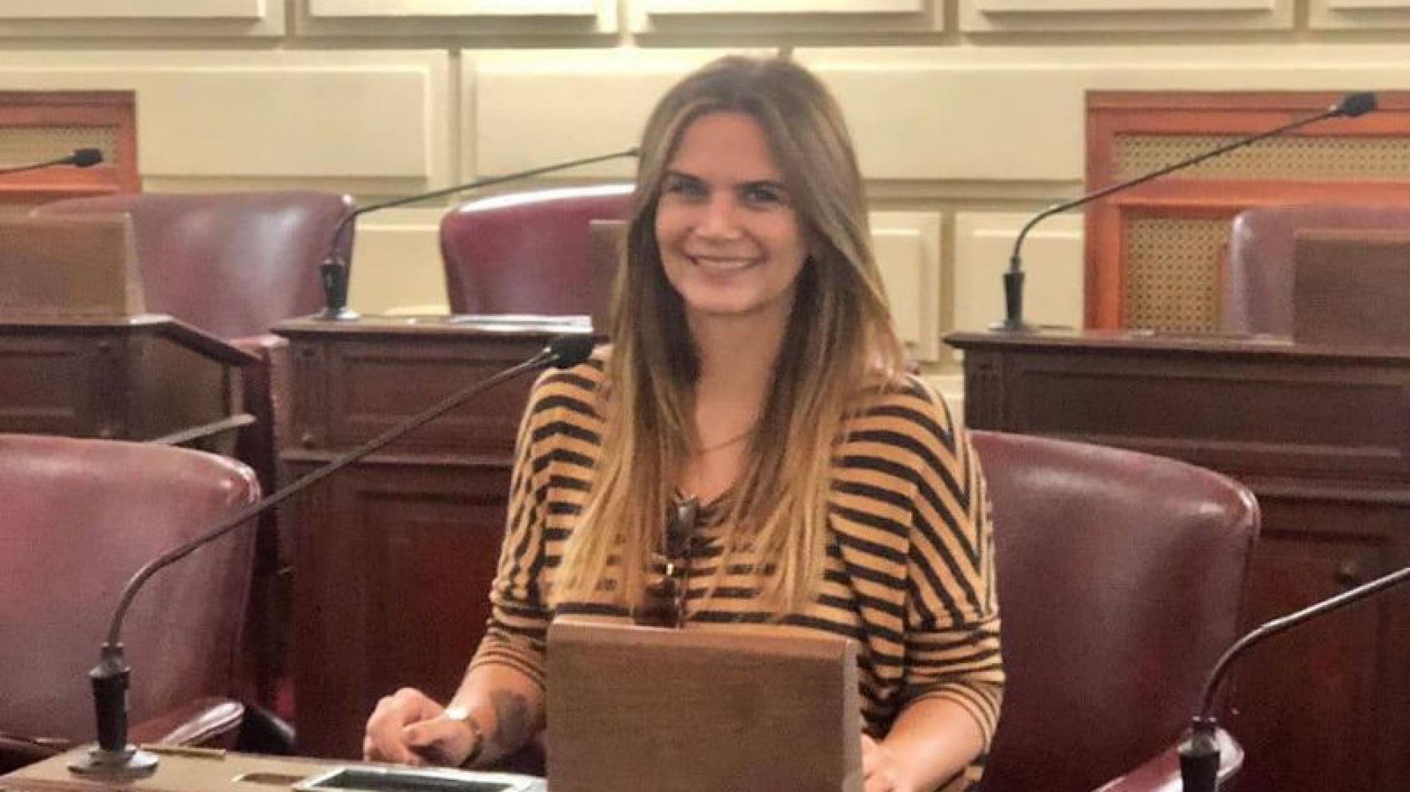 Tras asumir como diputada, Amalia Granata visita la tele: ”Dejé las harinas”