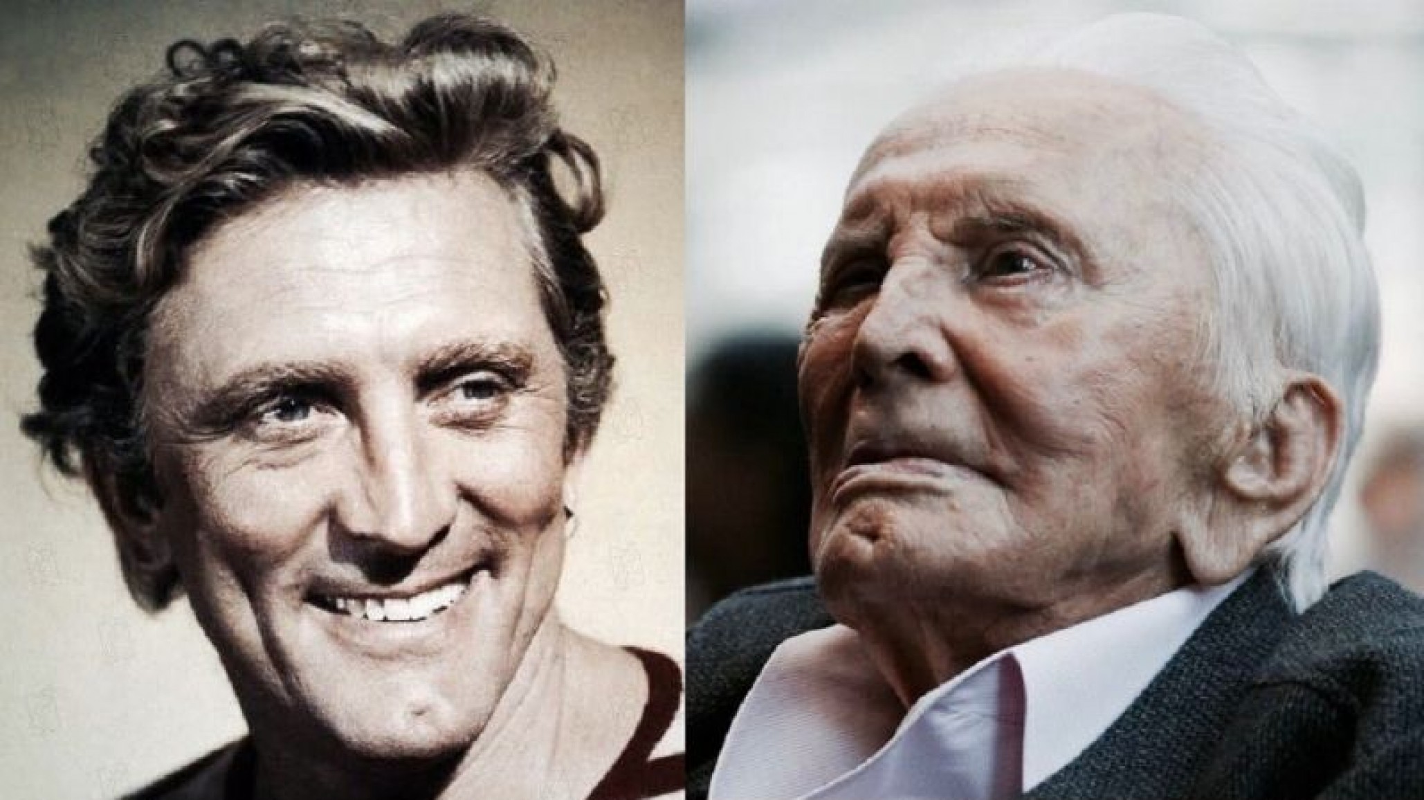 El papá de Michael Douglas cumplió 103 años y se convierte en uno de los actores más antiguos de Hollywood