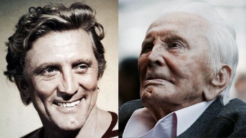 El papá de Michael Douglas cumplió 103 años y se convierte en uno de los actores más antiguos de Hollywood