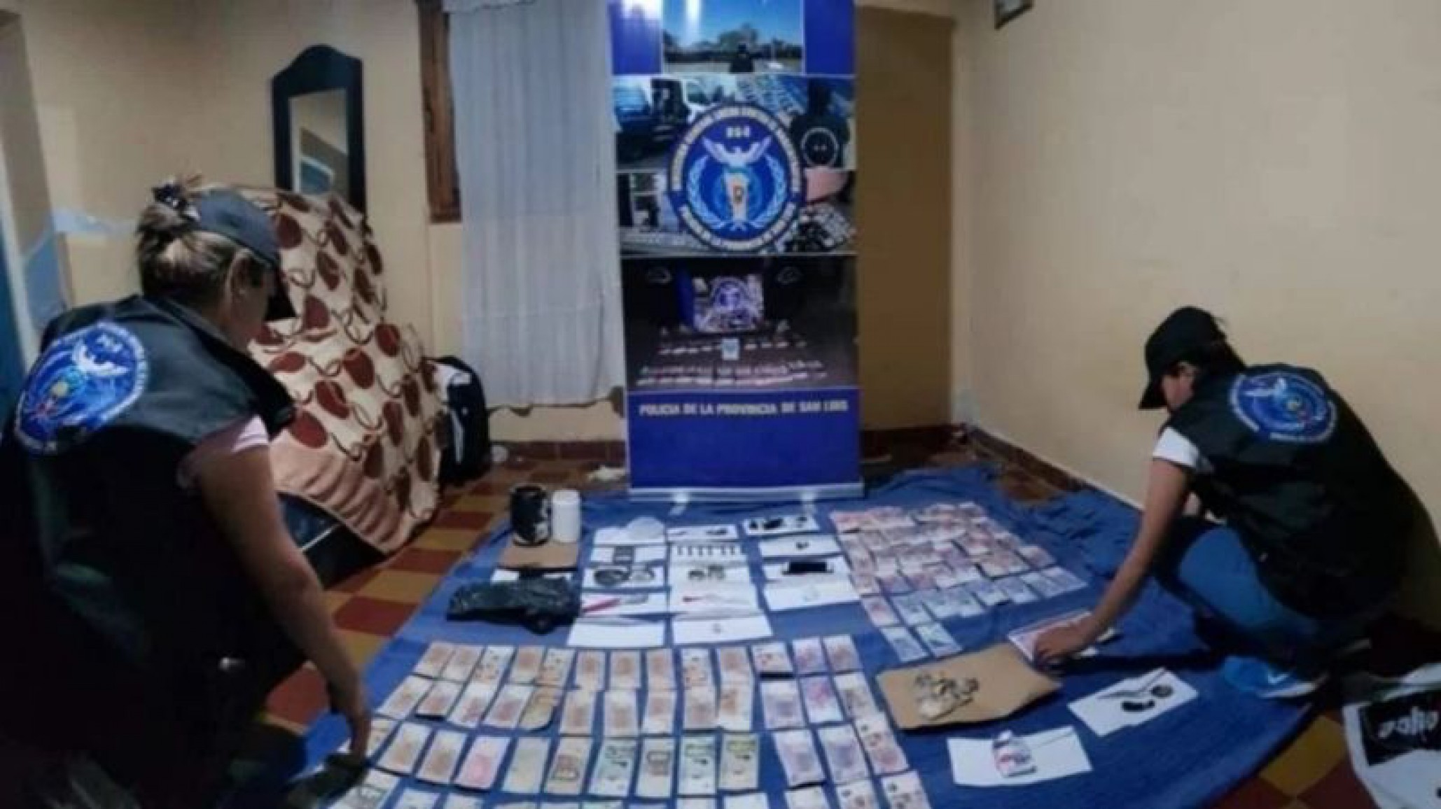 Gran secuestro de drogas en San Luis totaliza más de 600 mil pesos