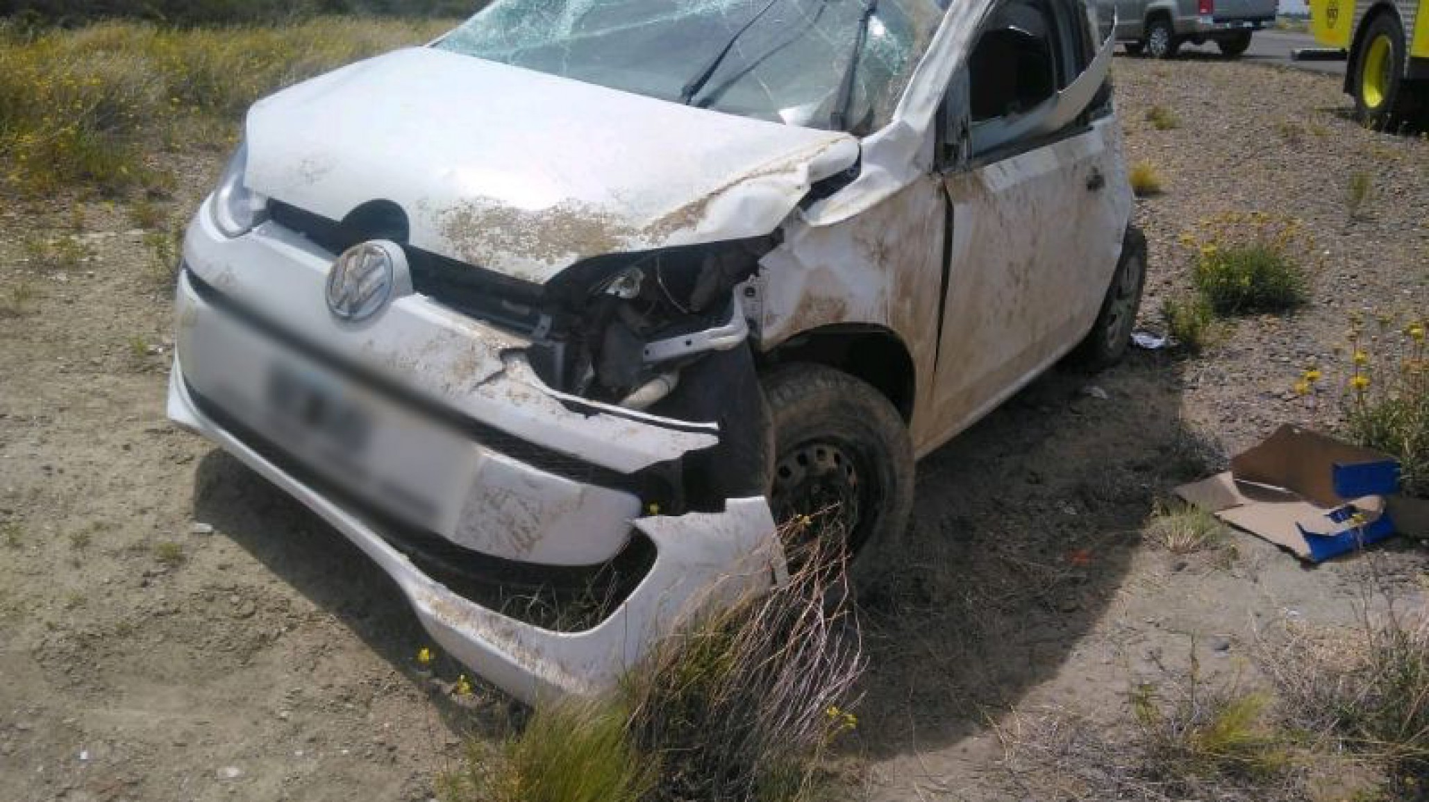 Comodoro Rivadavia: Una joven sufrió un accidente de tránsito, estaba sola